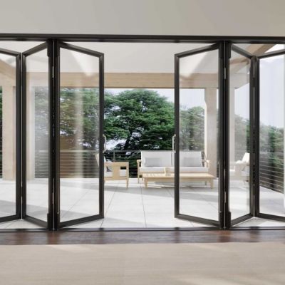 glass doors