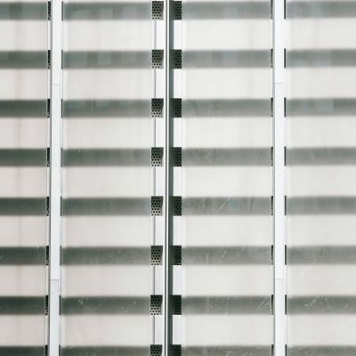 Grey reflective glass